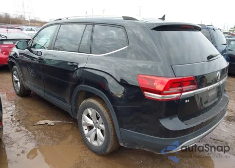 2018 Volkswagen Atlas 2.0T Se/2.0T Se W/Technology from USA, damaged, VIN 1V2DP2CA3JC598189
